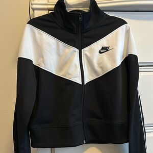 Nike cropped zip up